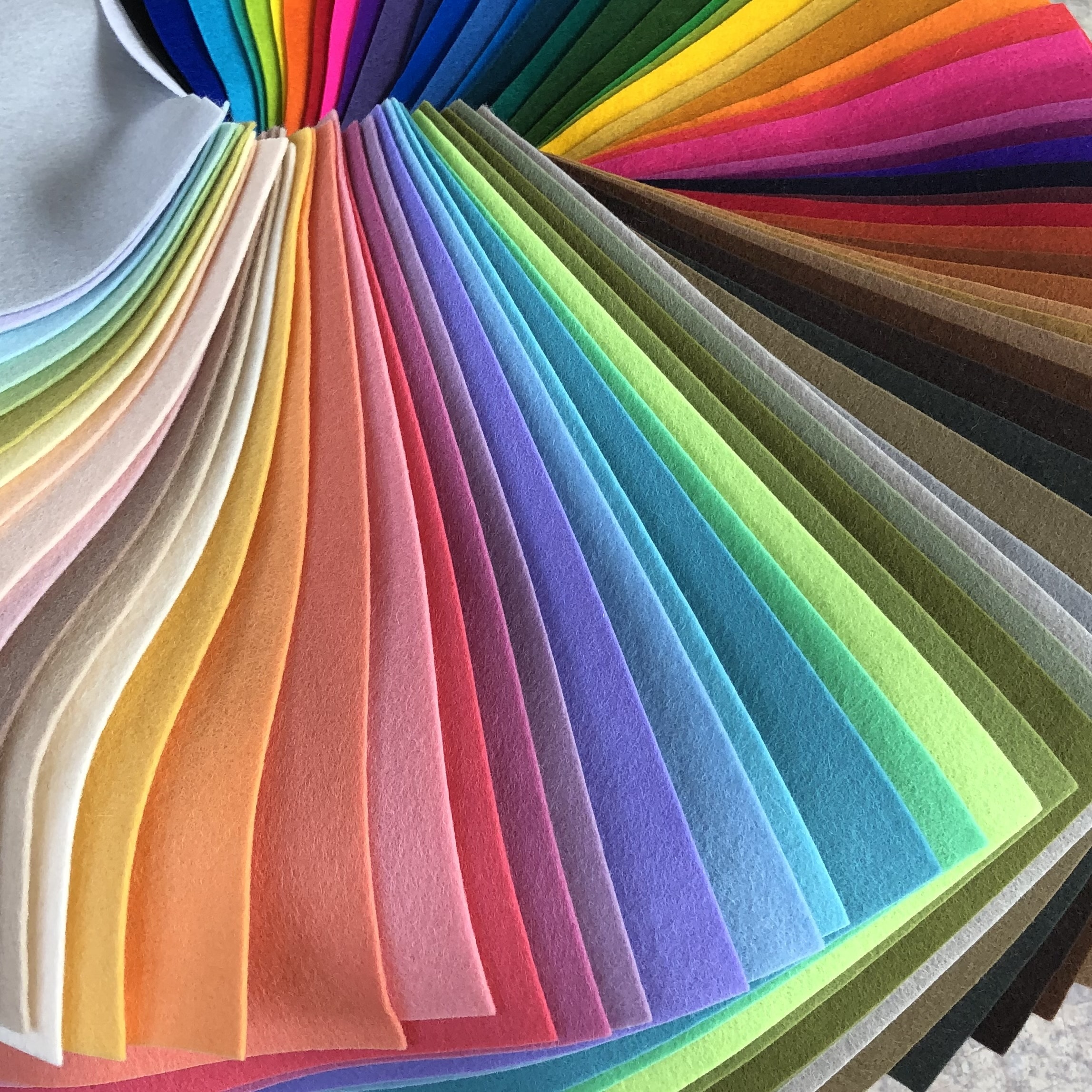 TrueFelt / BioFelt - Quick order - 1 mm - Pieces 20 x 30 cm