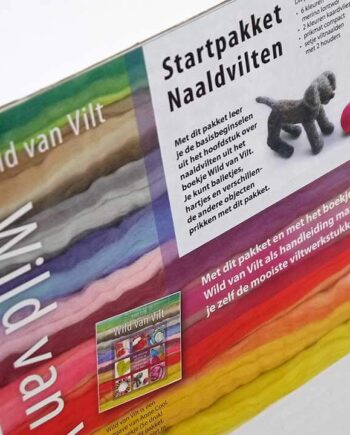 Wild van Vilt Needle Felting Starting Kit (without book)