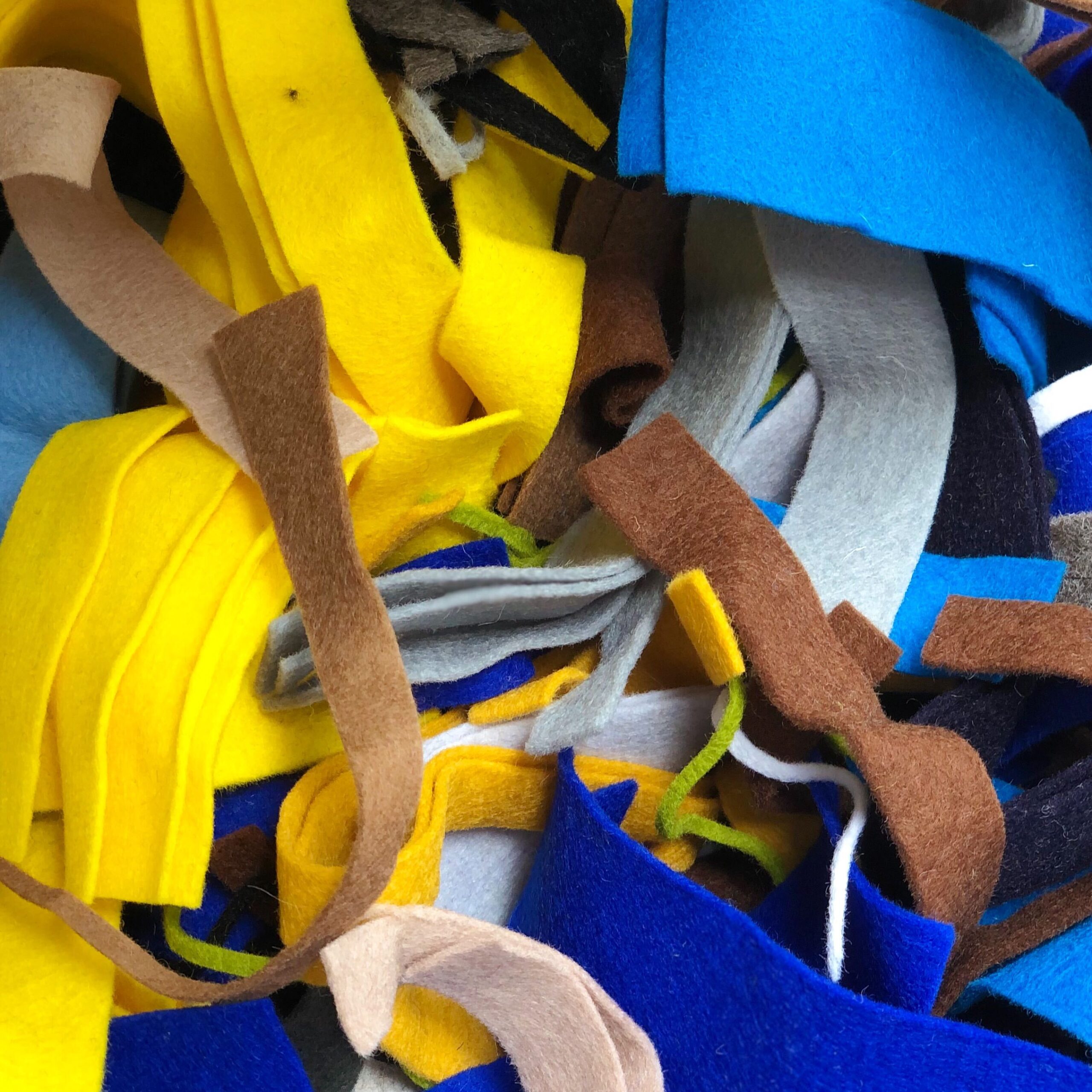 Bag with Leftover pieces TrueFelt 1-1,2mm - 1 kg