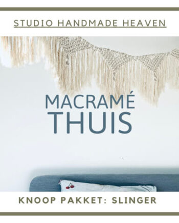 Slinger maken Macrame