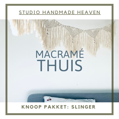 Slinger maken Macrame