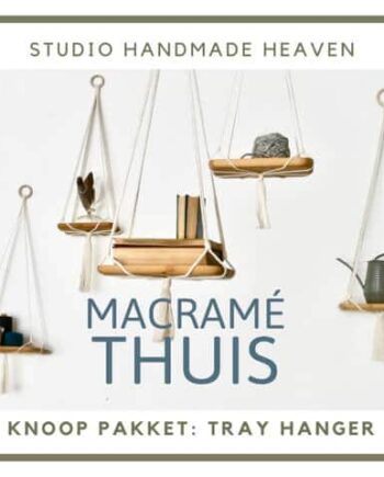 Tray hanger maken macrame