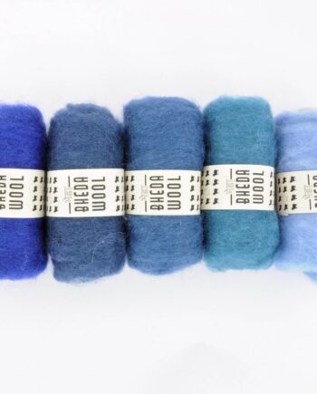 BhedaWool Blue Tones - Bhedawol blauwtinten