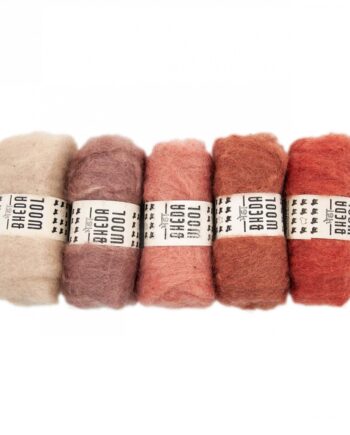 Bhedawool - 25 gram - Colour set of Five Colours - Terra Colours