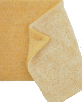 Fleece2Felt, 65 cm, per meter, sun yellow/white