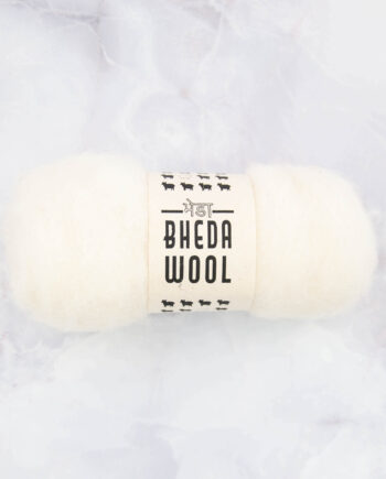 Bhedawol - 25 gram, wit/wolwit