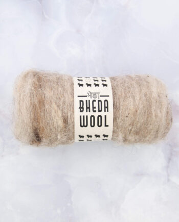 Bhedawol - 25 gram, natuurlijk lichtbeige