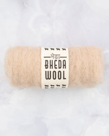 Bhedawool - Cardfleece - ball of 25 gram - salmon
