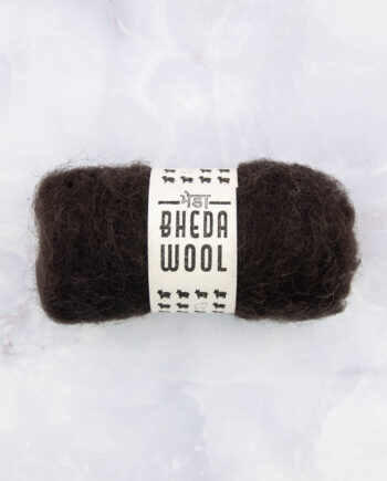 Bhedawol - 25 gram, donkerbruin