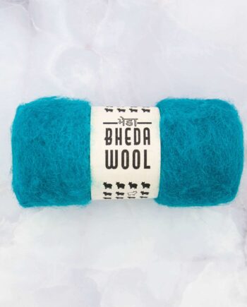 Bhedawol - 25 gram, donkerturkoois