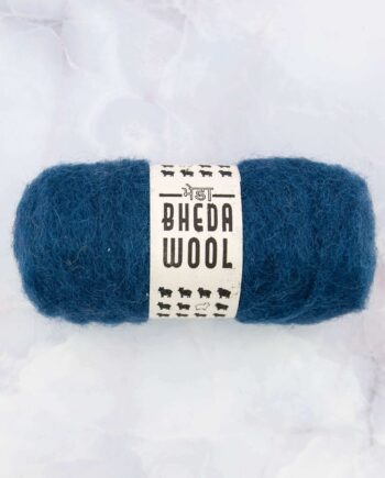 Bhedawol - 25 gram, korenbloemblauw