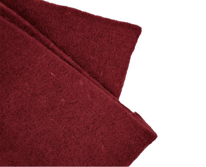 Fleece2Felt, 65 cm, per meter, steenrood