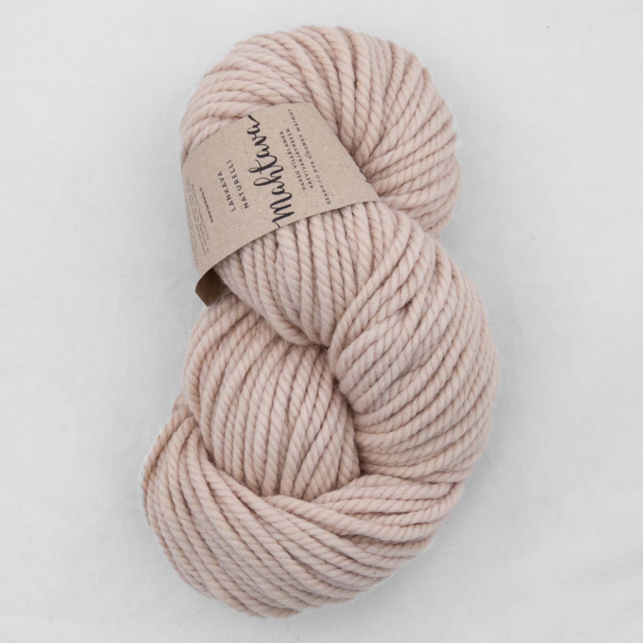 Natural Dyeing Chunky Yarn 'Mahtava'- 100% Wool
