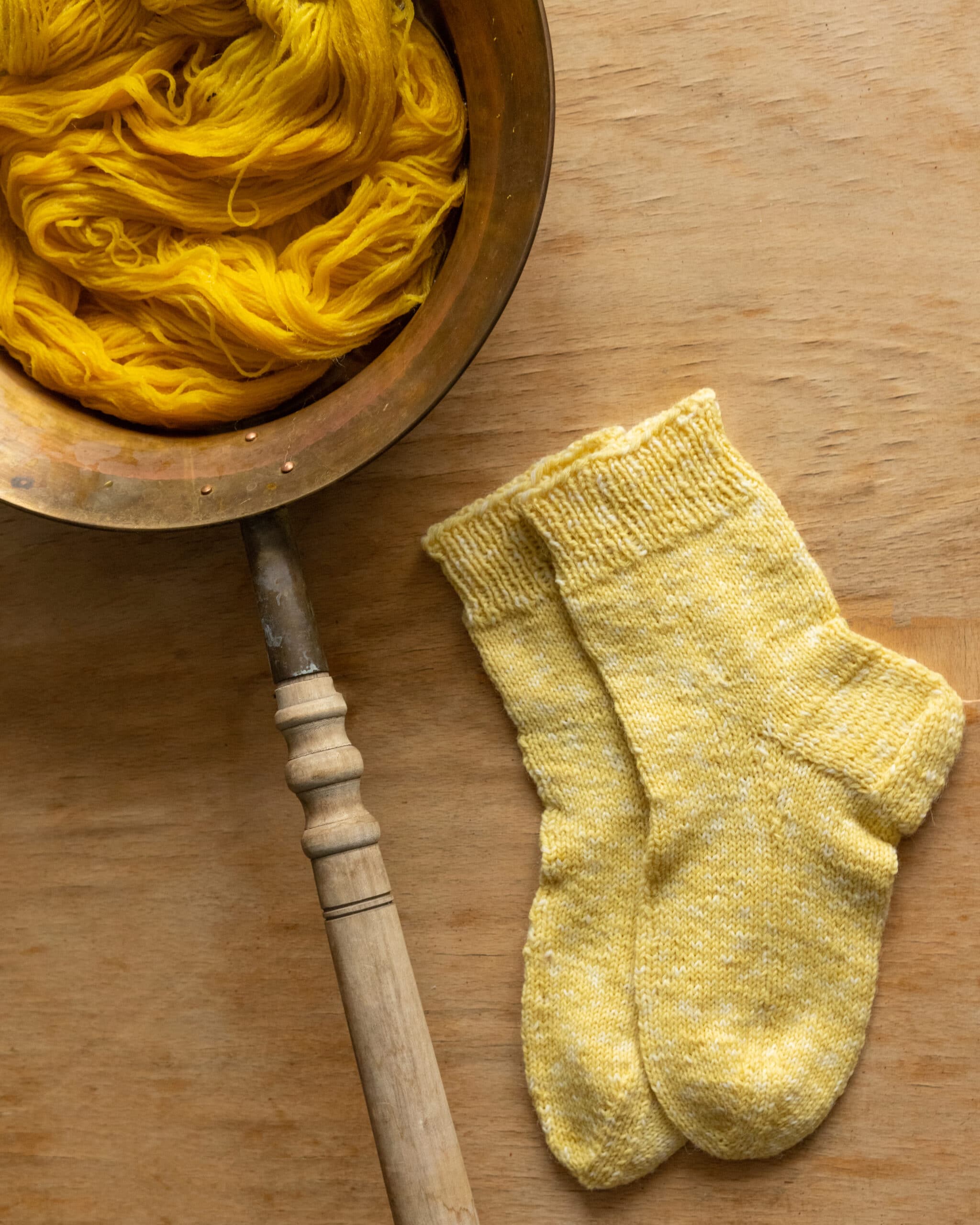 Oogst - Dye your own 'Sock' Yarn DIY kit - Chamomile