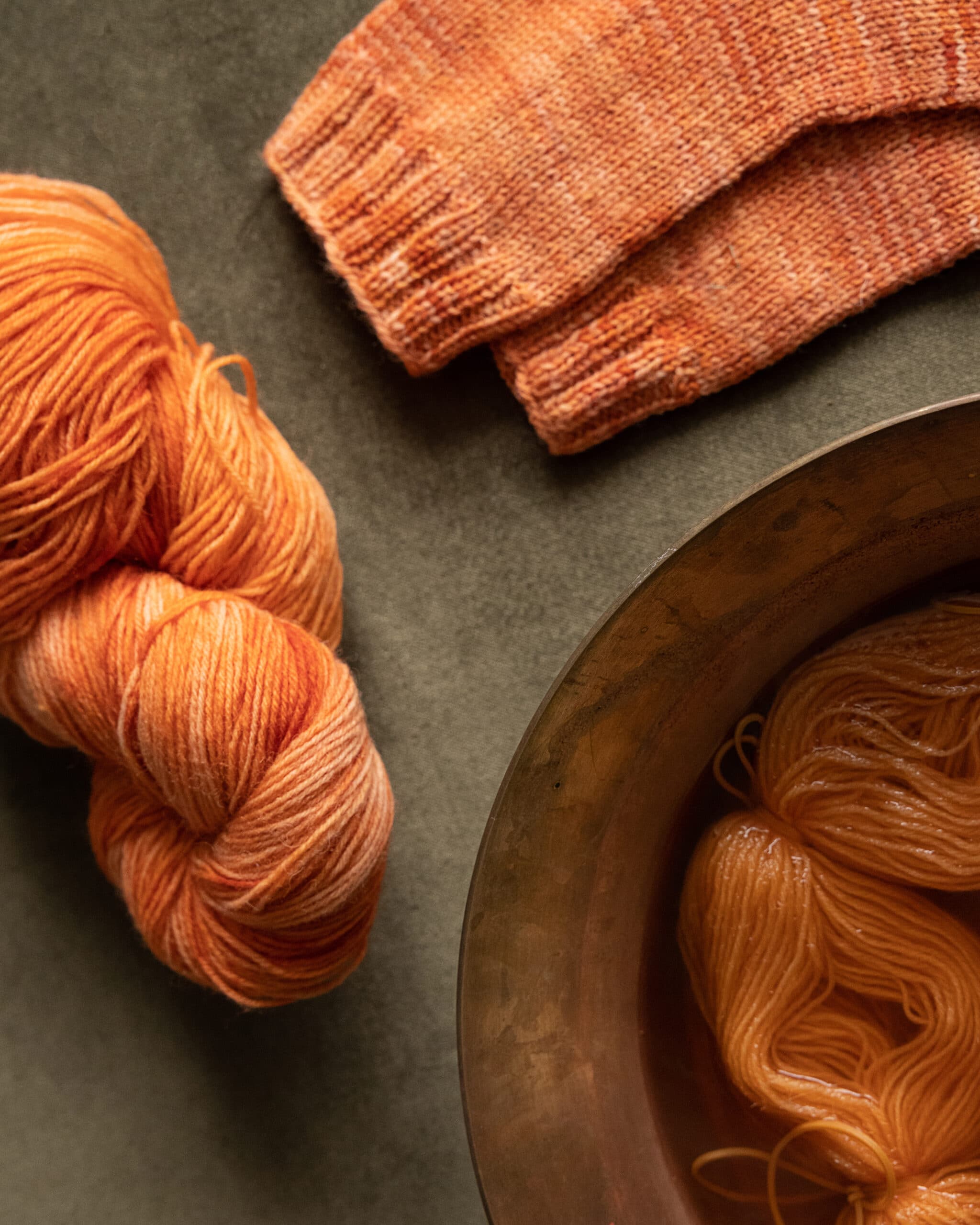 Oogst - Verf je eigen 'Sokken'Wol maakpakket - Meekrap