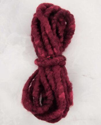 Dark Red Wool Cord per Meter
