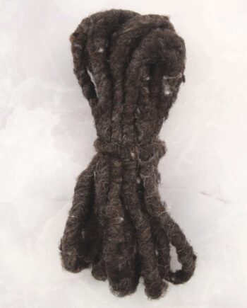 Anthracite Wool Cord per Meter