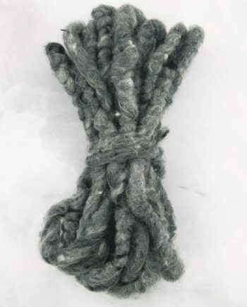 Dark Grey Wool Cord per Meter