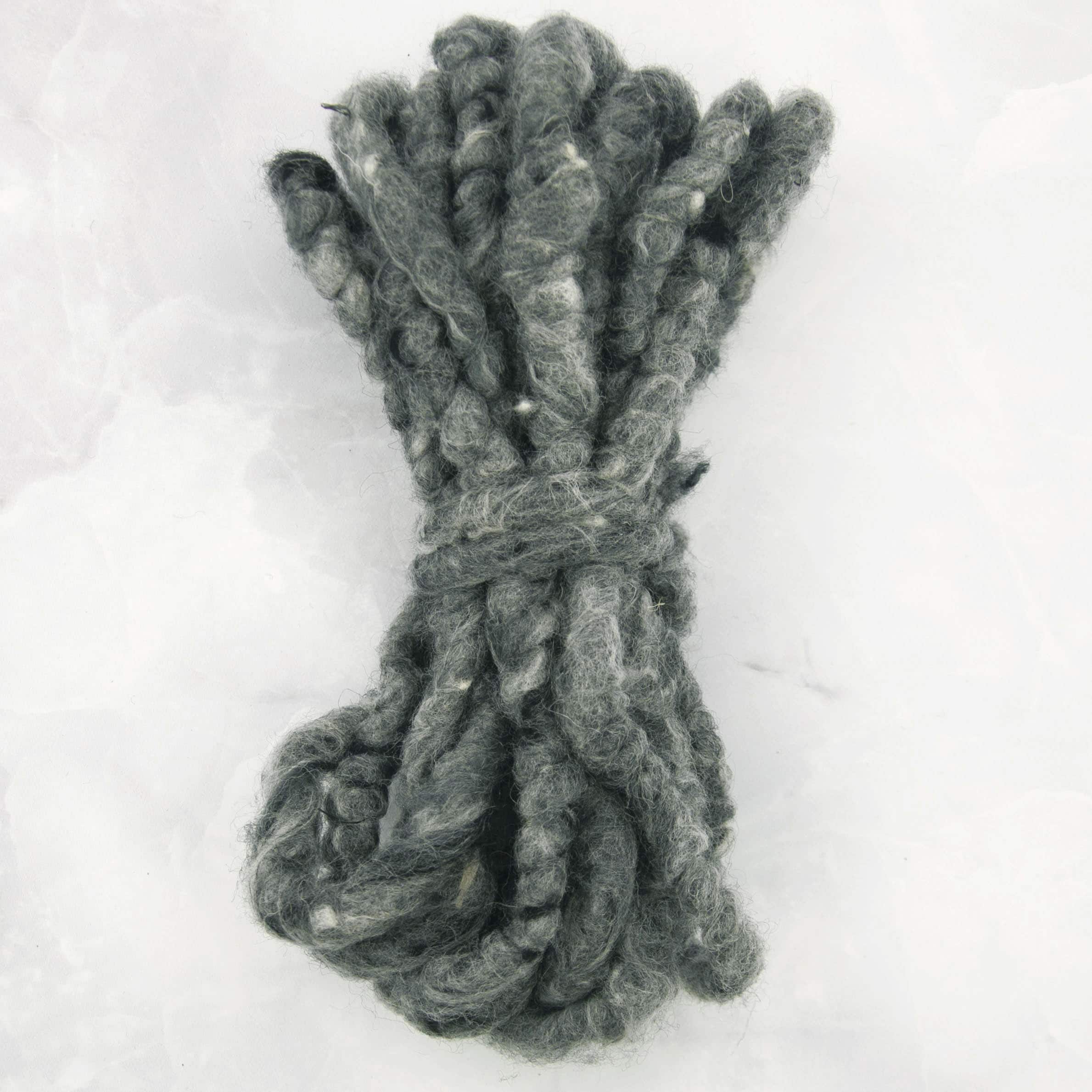 Wollen Koord (Wope) - Donkergrijs- per Meter