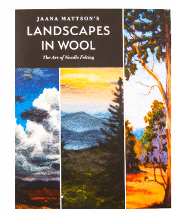 Book "Landscapes in Wool: The Art of Needle Felting"