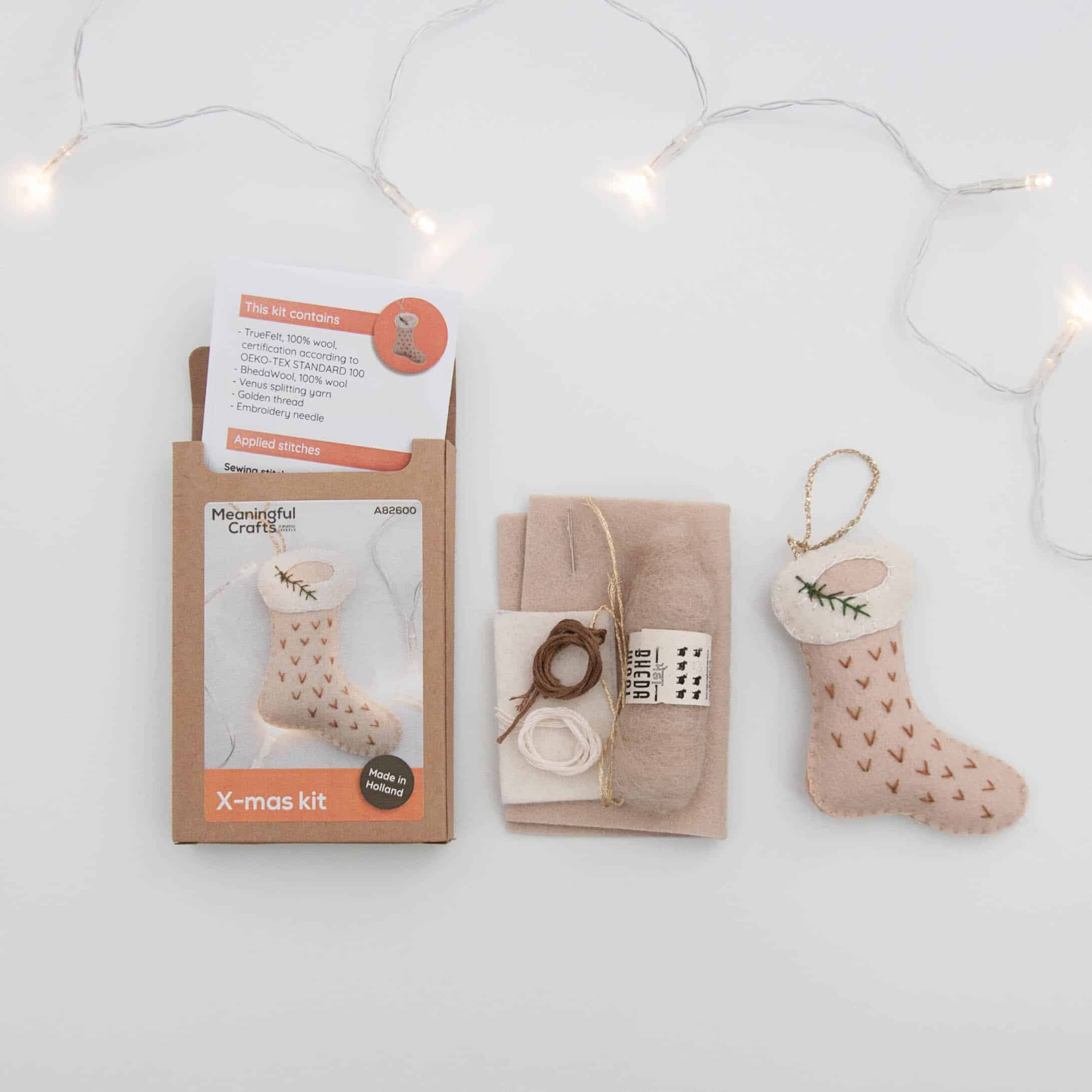 X-mas Kit - Kerstsock