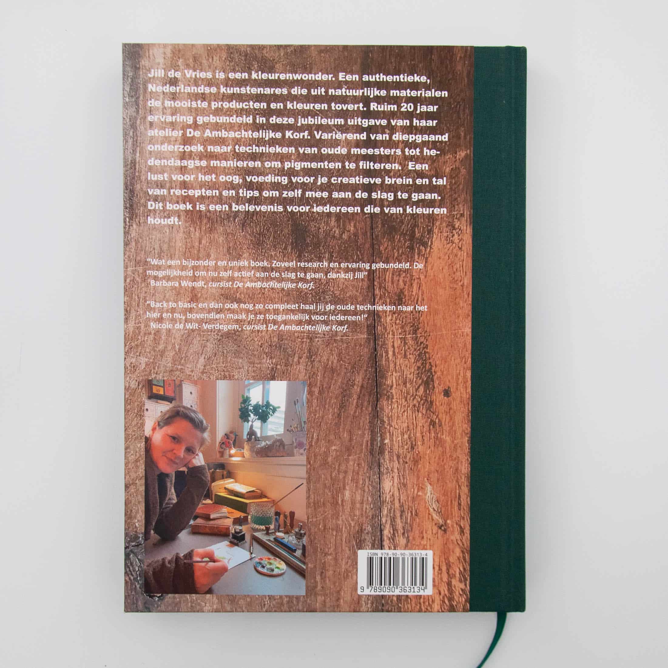 Kleurboek - Natuurlijke verf, inkt door Jill de Vries (!Dutch Language!)