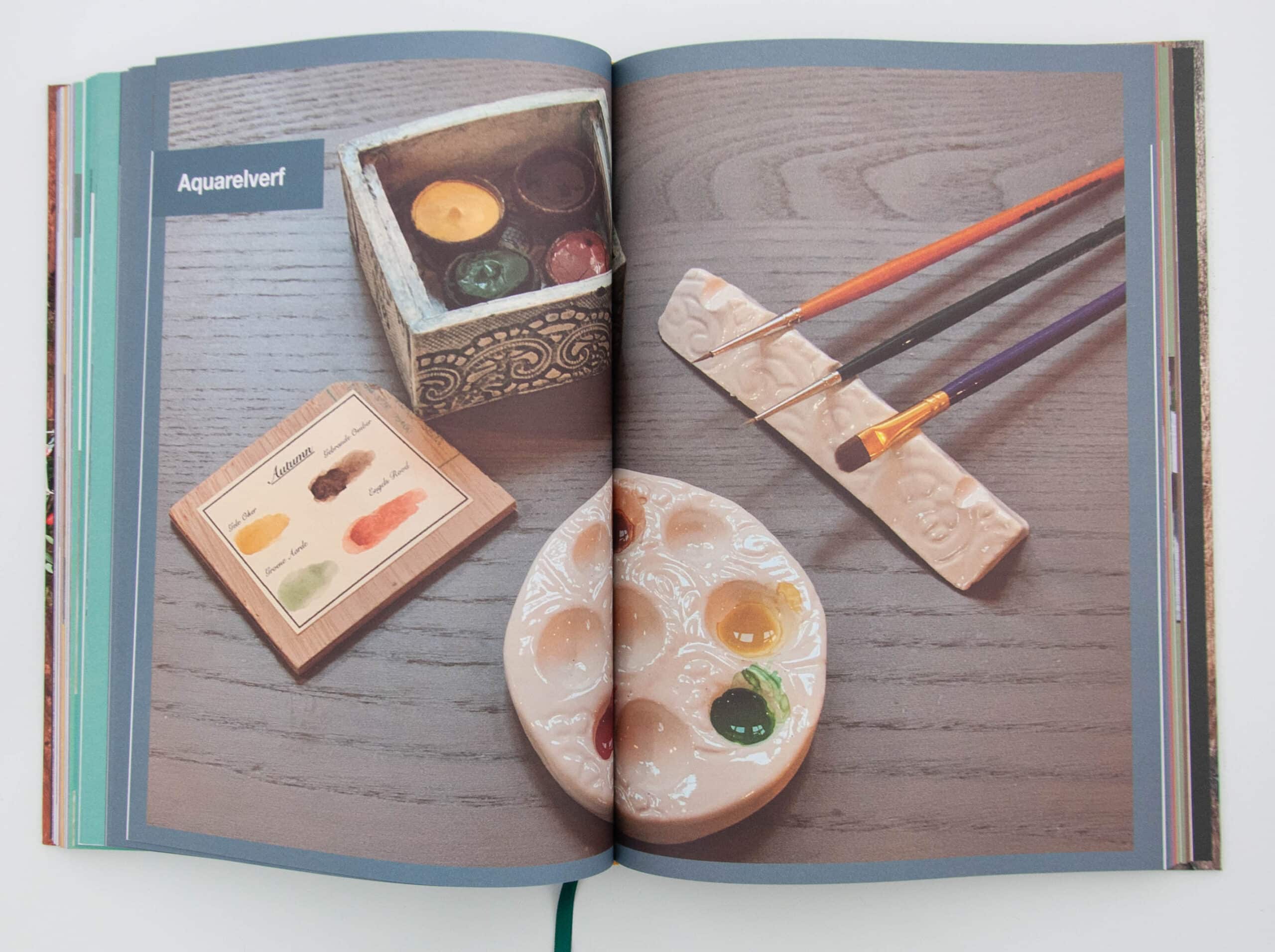 Kleurboek - Natuurlijke verf, inkt door Jill de Vries (!Dutch Language!)