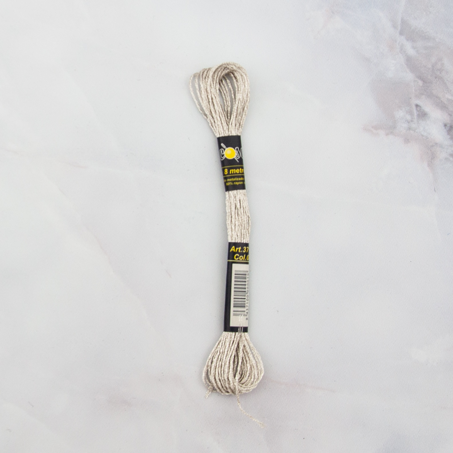 Metalic Split Yarn - Silver