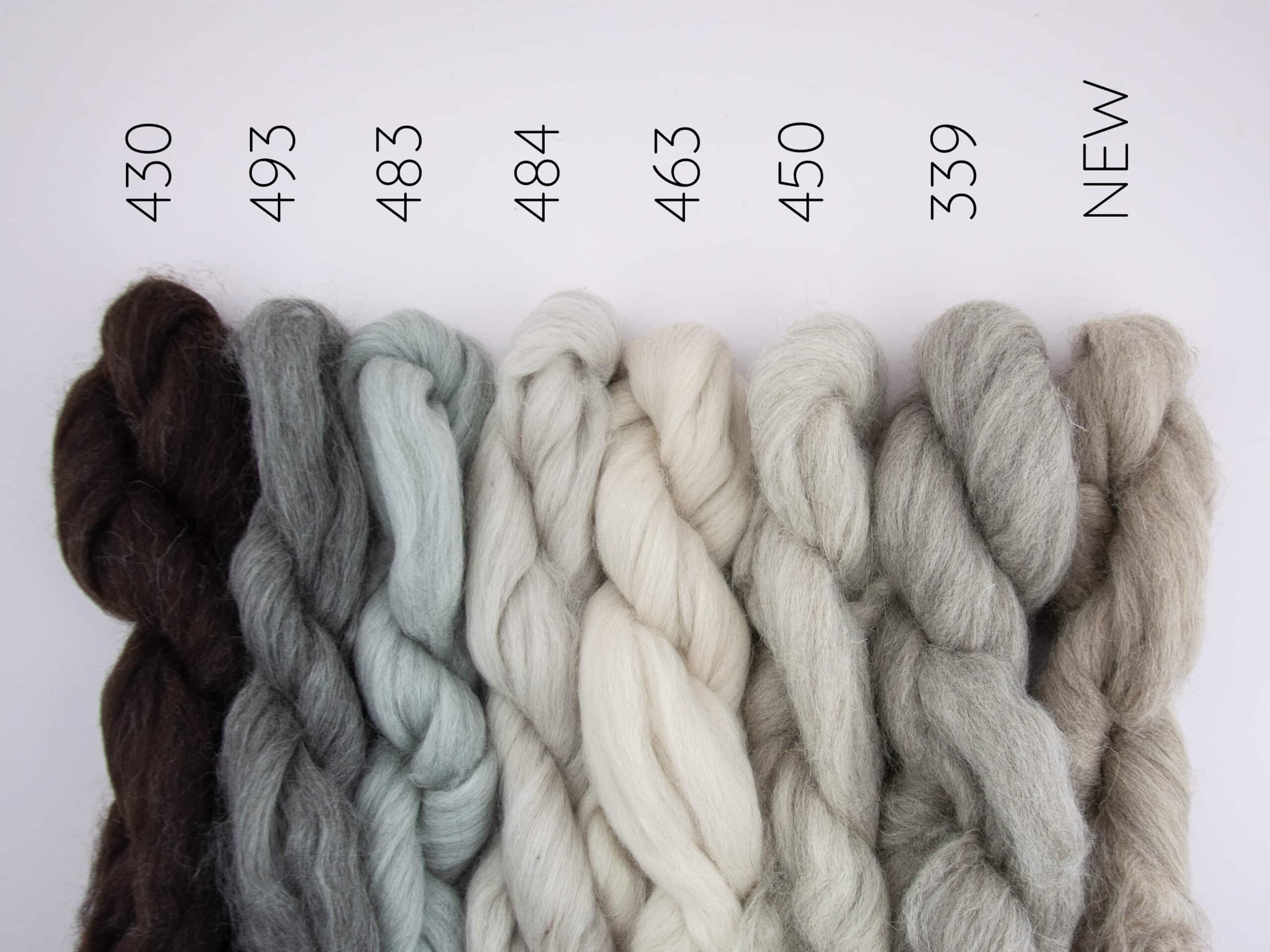 Ongeverfde Lontwol - Europese Blend